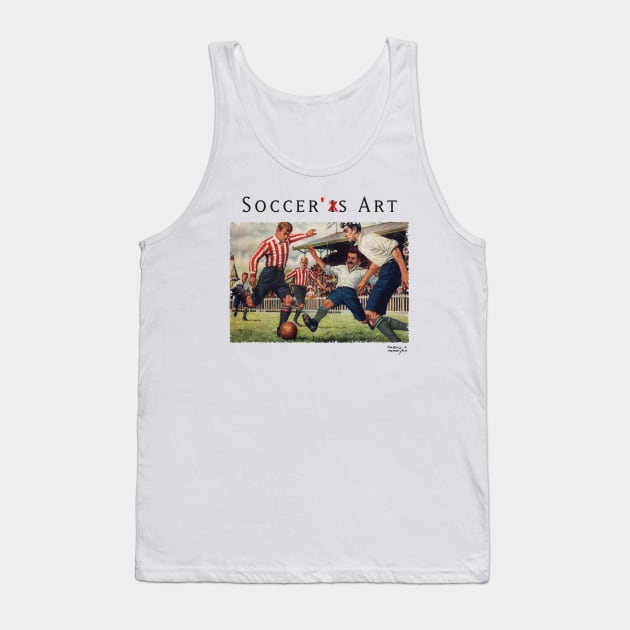 Soccer by PPereyra Tank Top by Pablo Pereyra Art